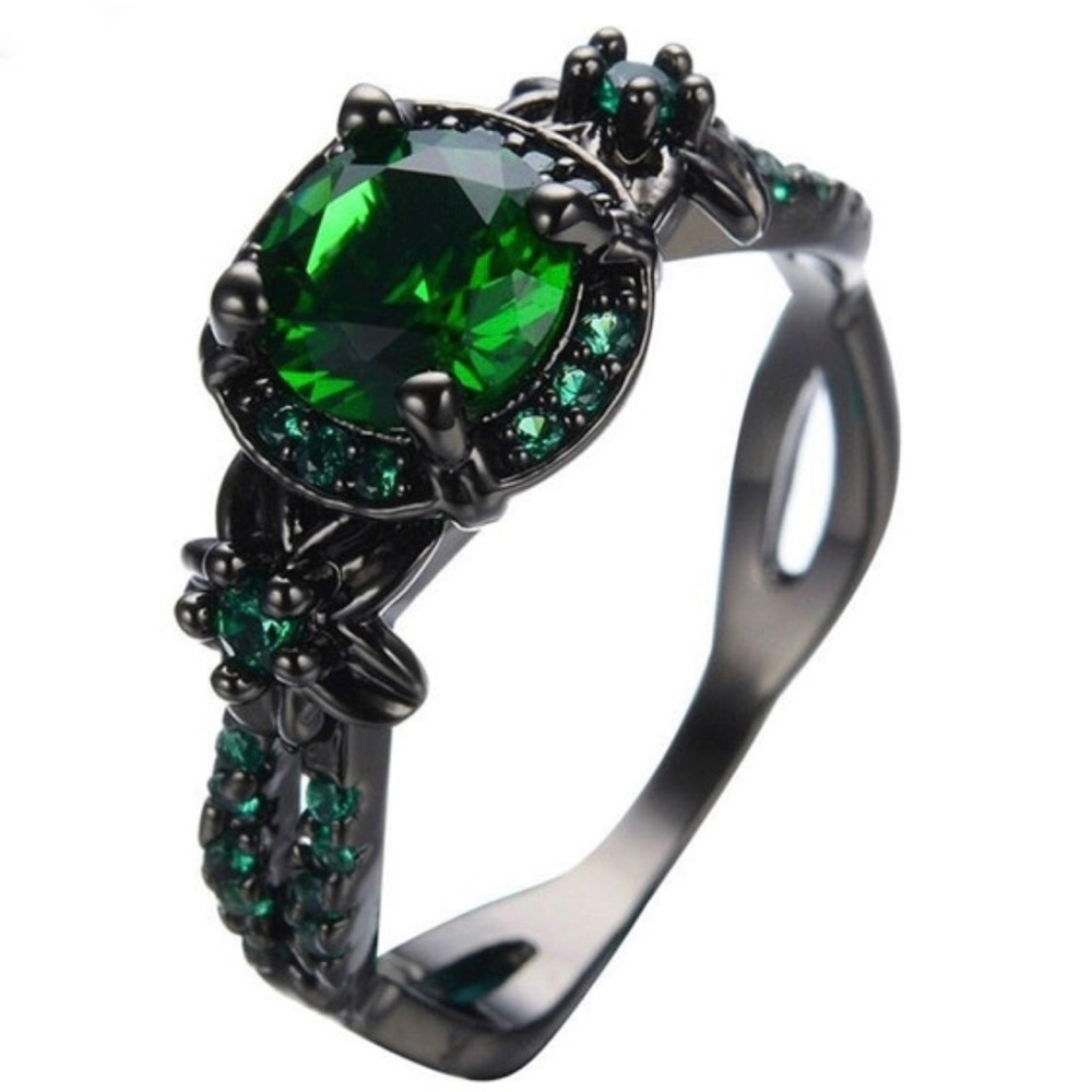 Gunmetal & Emeralds, Oh My!